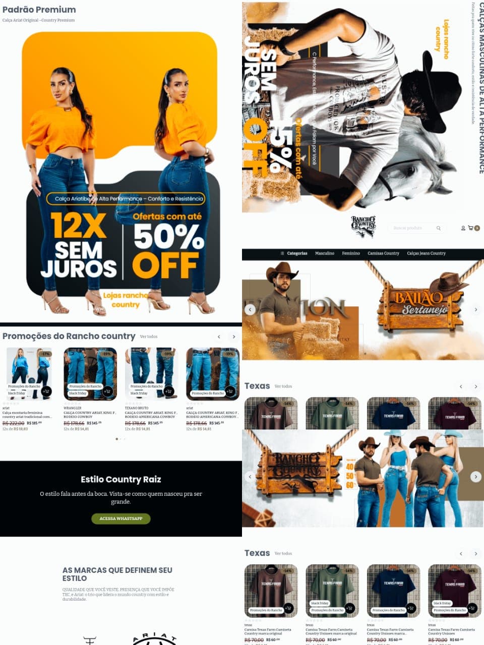 Rancho Country E-commerce